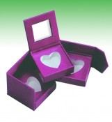 Wooden Makeup Case With Mirror