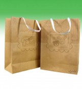 Kraft Promotional Cheap Logo Shopping Bags