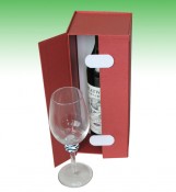 Wine Bottle and Glass Gift Packing Box