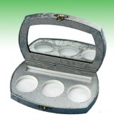 Smart Cosmetic Box in Silver Color