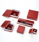 A Set of Red Jewelry Box