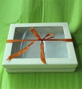 Paperboard Gift Box With PVC Window