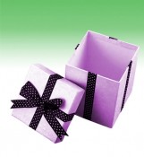 Gift Box Design With Ribbon
