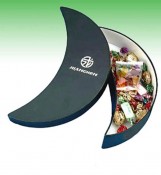 Food Packaging Box for Sweets with Crescent Moon Shape