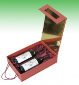  Tow Bottle Paper Wine Packing Box